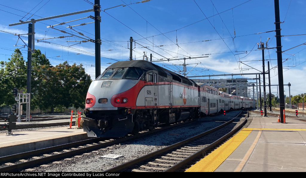 Leading Another Train Into The Station